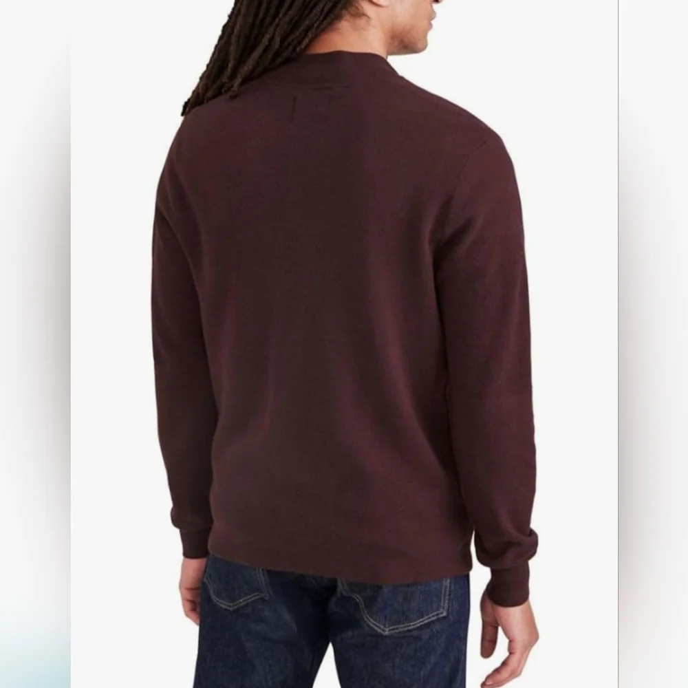 Dockers Maroon Knit Half-Zip Sweater Size XL